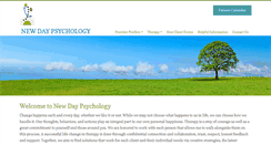 Desktop Screenshot of newdaypsychology.com